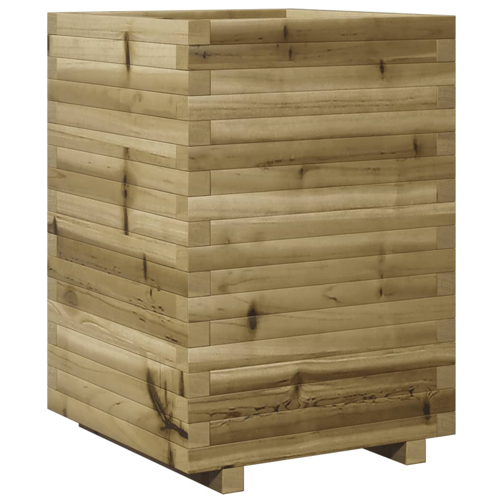 vidaXL Zahradní truhlík 50 x 50 x 72 cm impregnované borové dřevo