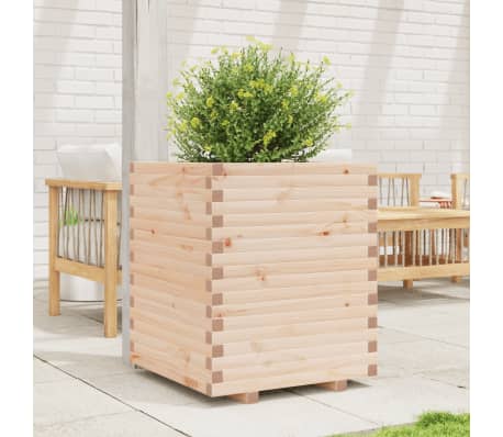 vidaXL Jardini&egrave;re 60x60x72 cm bois de pin massif