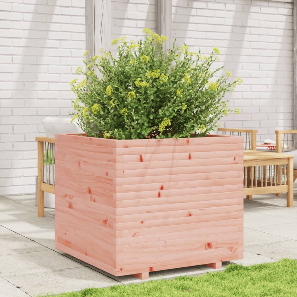 vidaXL Plantenbak 80x80x72 cm massief douglashout afbeelding