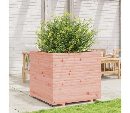 vidaXL Jardinieră de grădină, 80x80x72 cm, lemn masiv Douglas