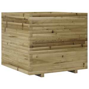 Zahradní truhlík 80 x 80 x 72 cm impregnované borové dřevo - obrázek 2