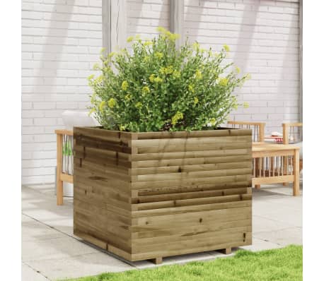 vidaXL Ζαρντινιέρα 80x80x72 εκ. από Εμποτισμένο Ξύλο Πεύκου