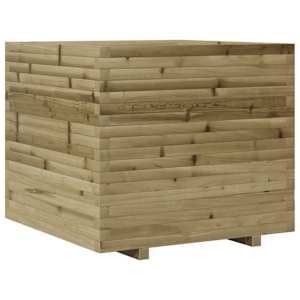Zahradní truhlík 80 x 80 x 72 cm impregnované borové dřevo - obrázek 7