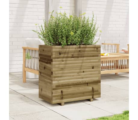 vidaXL Jardini&egrave;re 70x40x72 cm bois de pin impr&eacute;gn&eacute;