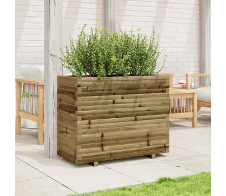 vidaXL Garden Planter 90x40x72 cm Impregnated Wood Pine