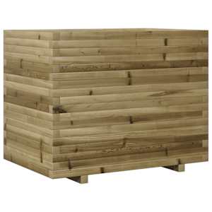 Zahradní truhlík 90 x 60 x 72 cm impregnované borové dřevo - obrázek 2