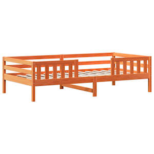 Rám postele se střechou voskově hnědý 80x200 cm masiv borovice - obrázek 4