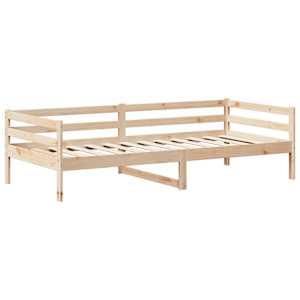 Válenda se střechou 90 x 200 cm masivní borové dřevo - obrázek 6