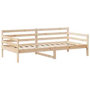 Válenda se střechou 90 x 200 cm masivní borové dřevo - obrázek 6