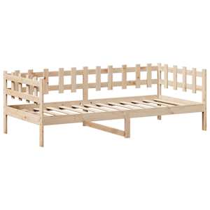 Válenda se střechou 80 x 200 cm masivní borové dřevo - obrázek 6