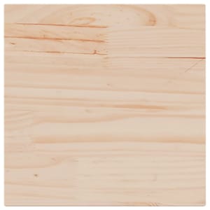 Stolní deska 40 x 40 x 1,7 cm čtvercová masivní borové dřevo - obrázek 2