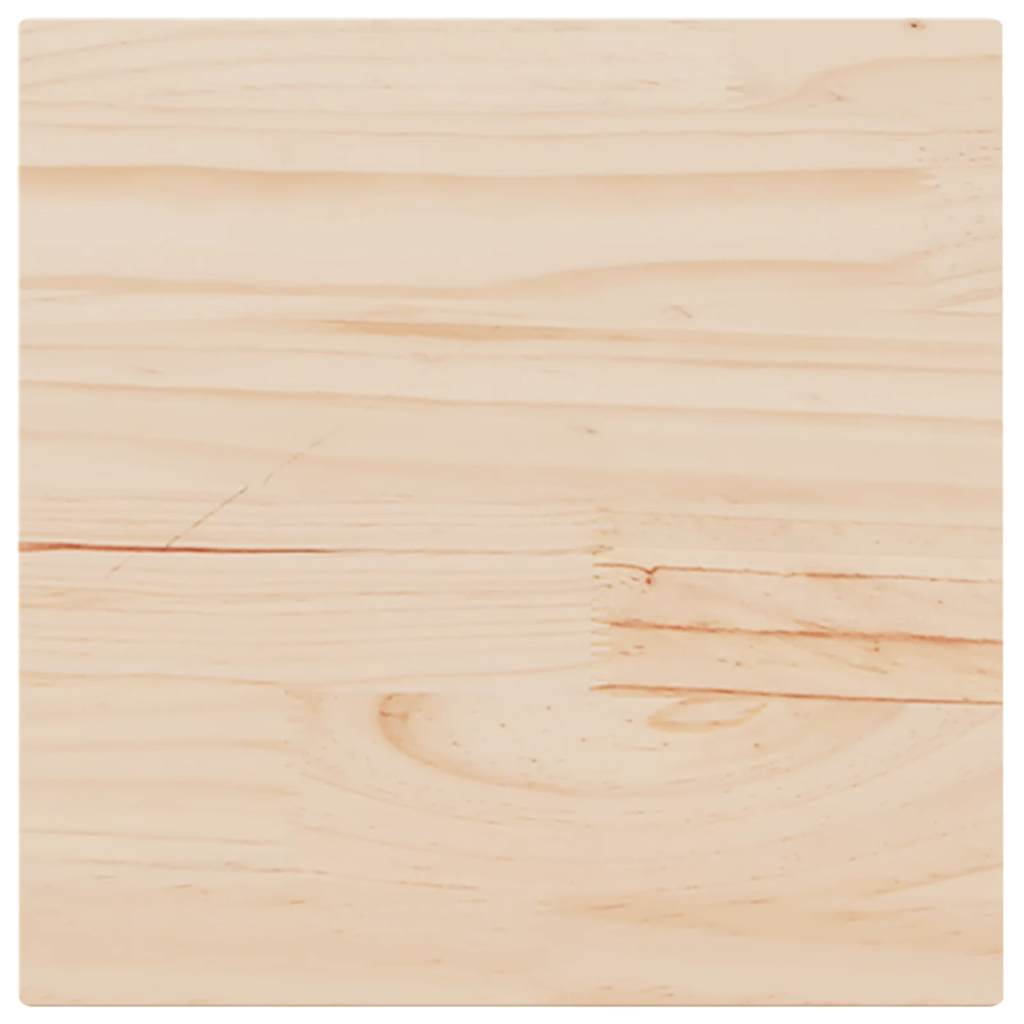 vidaXL Stolní deska 50 x 50 x 1,7 cm čtvercová masivní borové dřevo