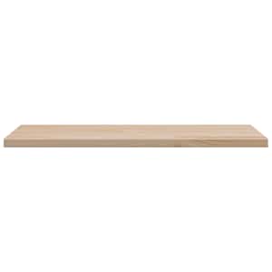 Stolní deska 80 x 50 x 1,7 cm obdélníková masivní borové dřevo - obrázek 5