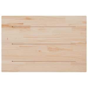 Stolní deska 80 x 50 x 1,7 cm obdélníková masivní borové dřevo - obrázek 6