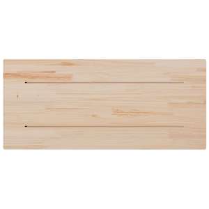 Stolní deska 90 x 40 x 1,7 cm obdélníková masivní borové dřevo - obrázek 6