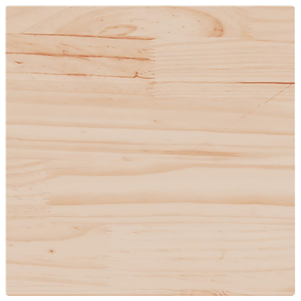 vidaXL Stolní deska 40 x 40 x 2,5 cm čtvercová masivní borové dřevo