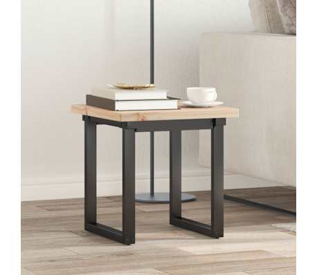 vidaXL Dessus de table 40x40x2,5 cm carr&eacute; bois de pin massif