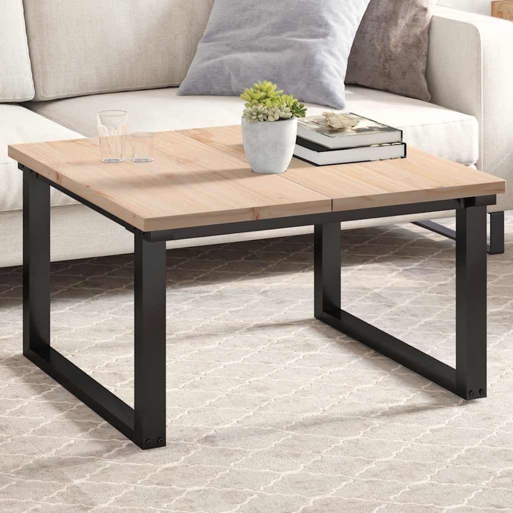 vidaXL bordplader 2 stk. 80x40x2,5 cm rektangulær massivt fyrretræ