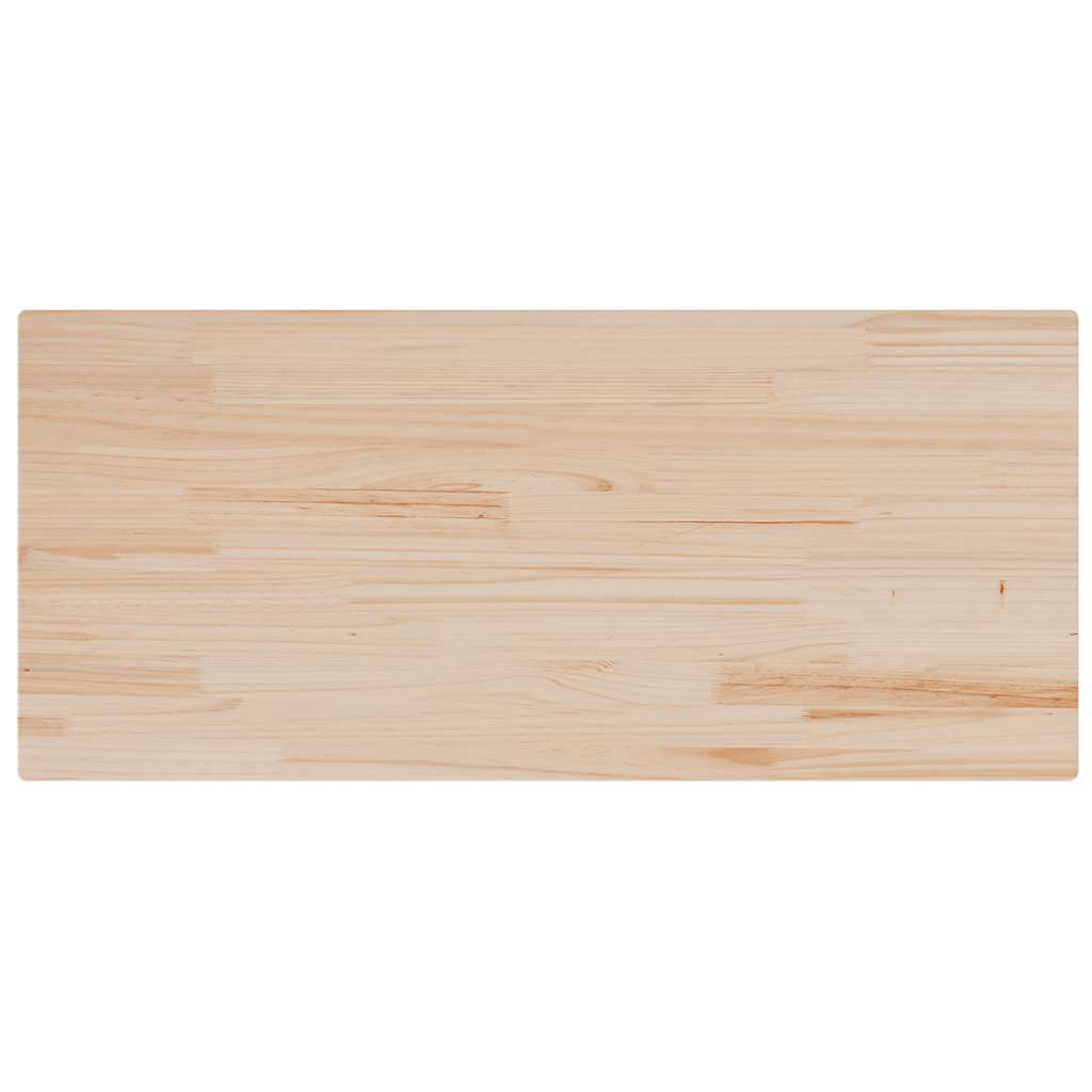vidaXL Stolní deska 90 x 40 x 2,5 cm obdélníková masivní borové dřevo