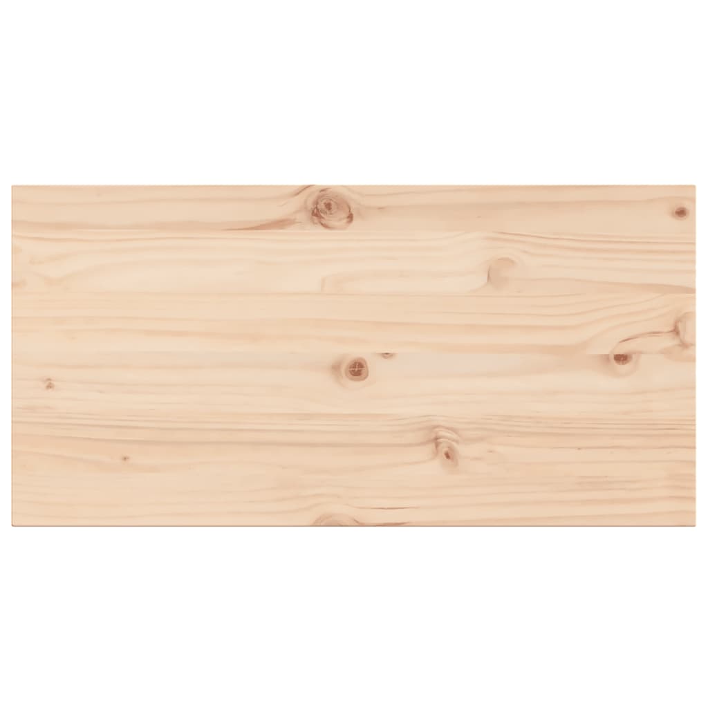 vidaXL Pöytälevyt 2 kpl 90x45x2,5 cm suorakaide täysi mänty