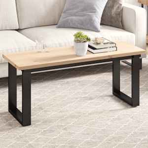 Mizna plošča 110x40x2,5 cm pravokotna trdna borovina