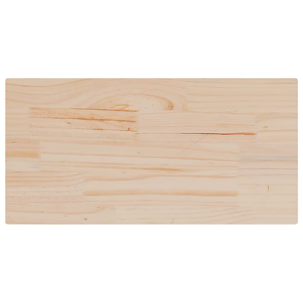 vidaXL Tafelbladen 4 st rechthoekig 90x45x2,5 cm massief grenenhout afbeelding