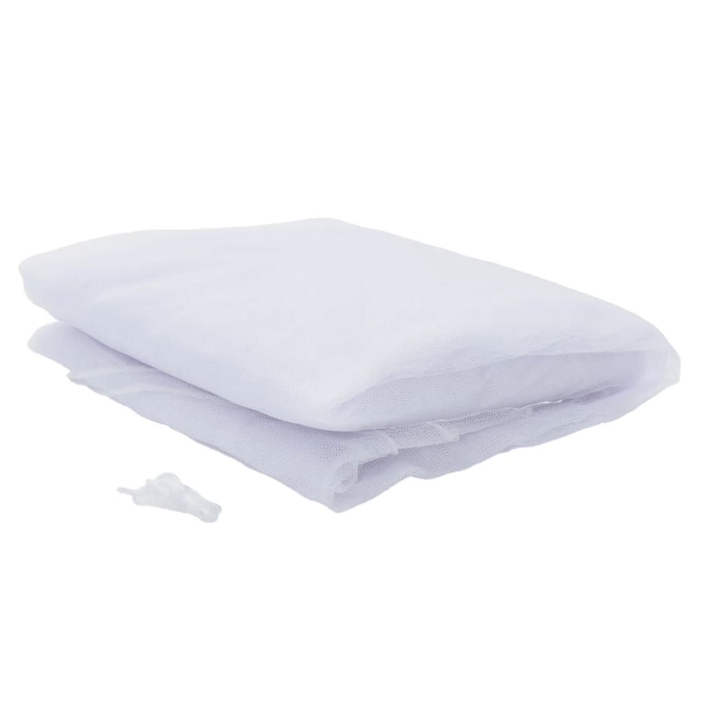 vidaXL fehér szúnyogháló esernyőhöz 220 hálós Φ300x230 cm