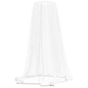 Moskytiéra na slunečník 220 síťovina bílá Φ 330 x 250 cm - obrázek 4