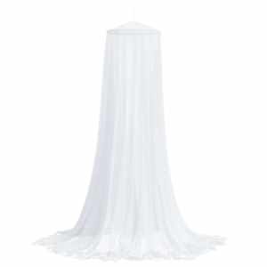 Moskytiéra nad postel 220 síťovina bílá 56 x 56 x 220 cm - obrázek 4