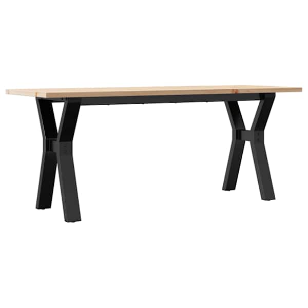 vidaXL kohvilaud, Y-raam, 110 x 40 x 45 cm, m&auml;nnipuit ja teras