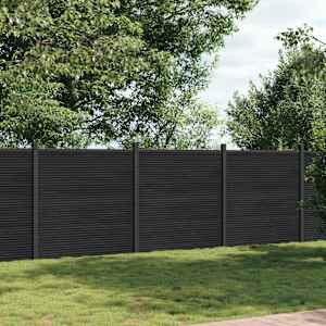 Ograjni panel siv 526x186 WPC