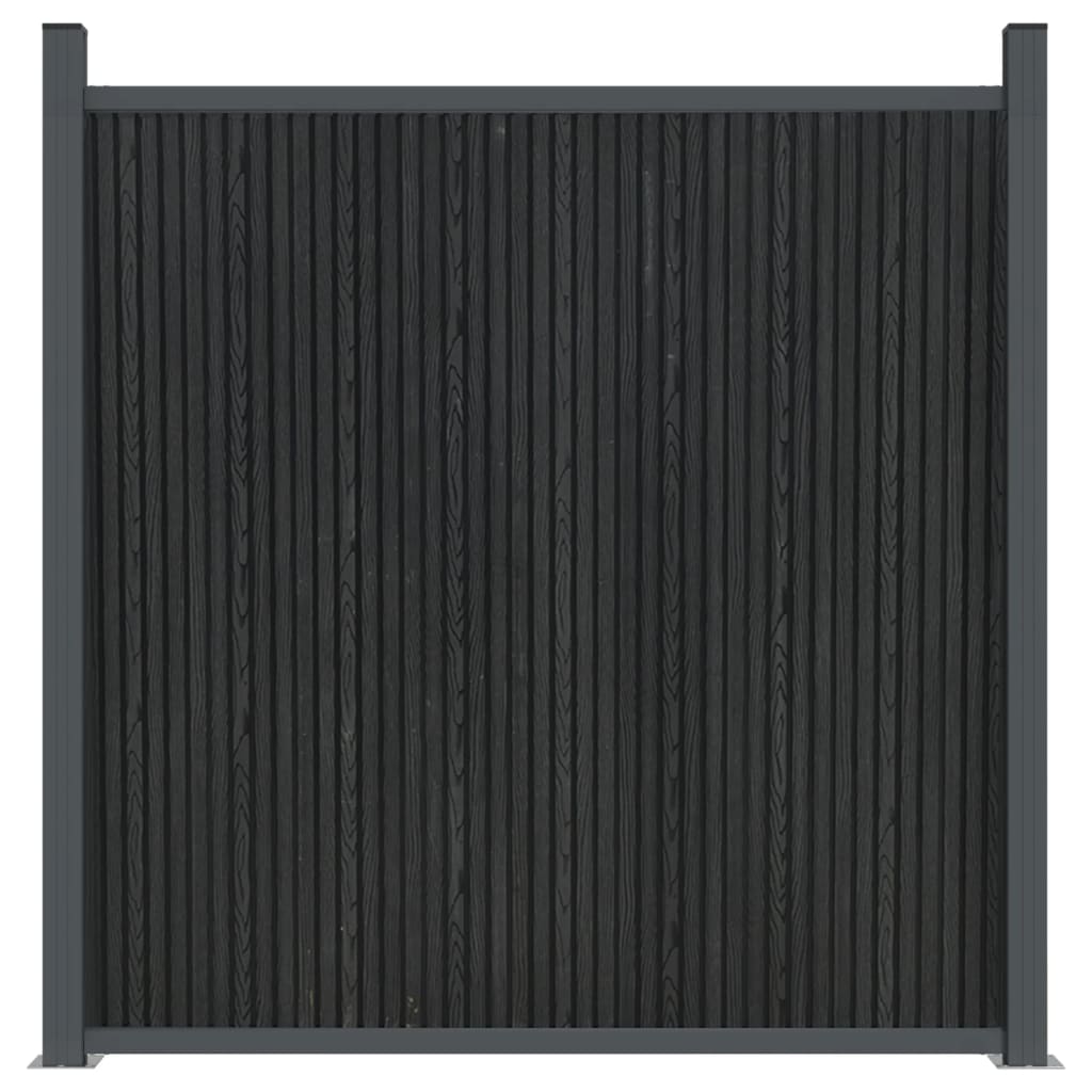  Plotový panel sivý 872x186 cm WPC
