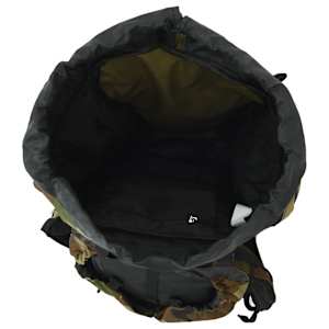 Turistický batoh zelený maskáčový 80 L tkanina oxford - obrázek 7
