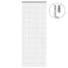 vidaXL kettidest putukav&otilde;rk uksele, 80x212 cm, alumiinium