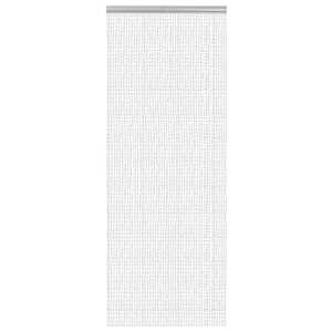 vidaXL Mosquitera de cadena para puerta aluminio 80x212 cm