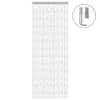 vidaXL kettidest putukav&otilde;rk uksele, 80x221 cm, alumiinium