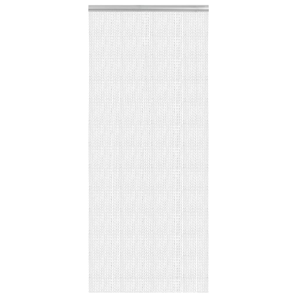 vidaXL alumínium láncos ajtószúnyogháló 90 x 200 cm