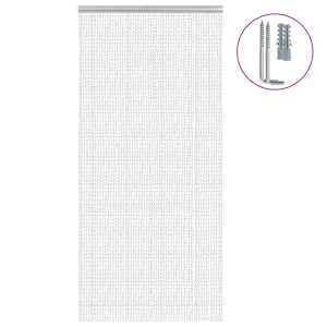 Verižna mreža proti mrčesu za vrata 100x200 cm aluminij
