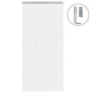 Verižna mreža proti mrčesu za vrata 100x212 cm aluminij