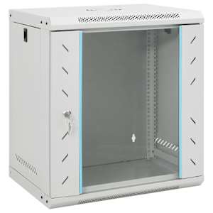 vidaXL 12U seinale paigaldatav serverikapp 19" IP20, 53 x 40 x 60 cm