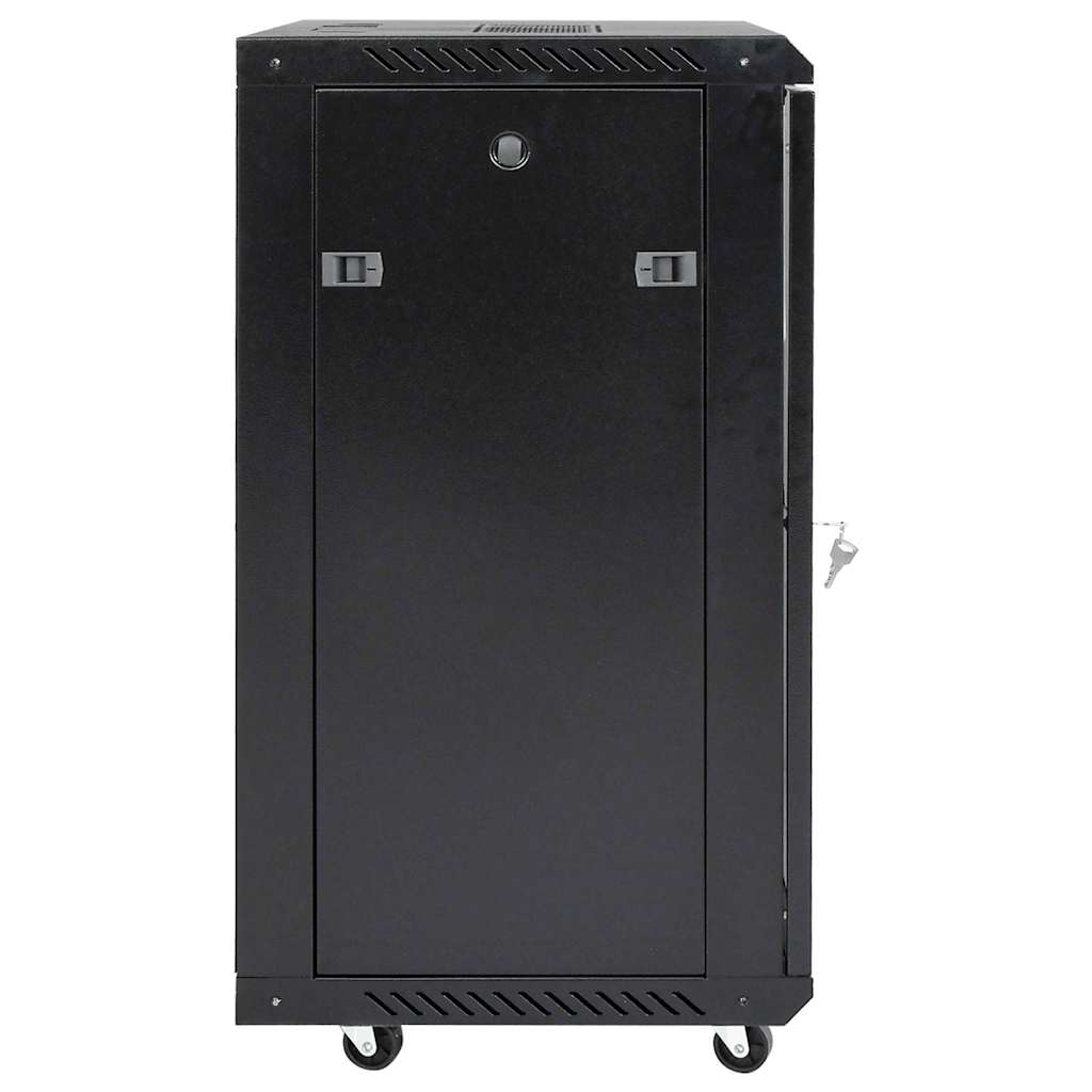 Network Cabinet with Swivel Feet Server Rack Storage Equipment IP20 vidaXL - Picture 44 of 56