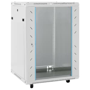 vidaXL 15U serverikapp p&ouml;&ouml;ratavate jalgadega, 19" IP20, 60x45x86 cm