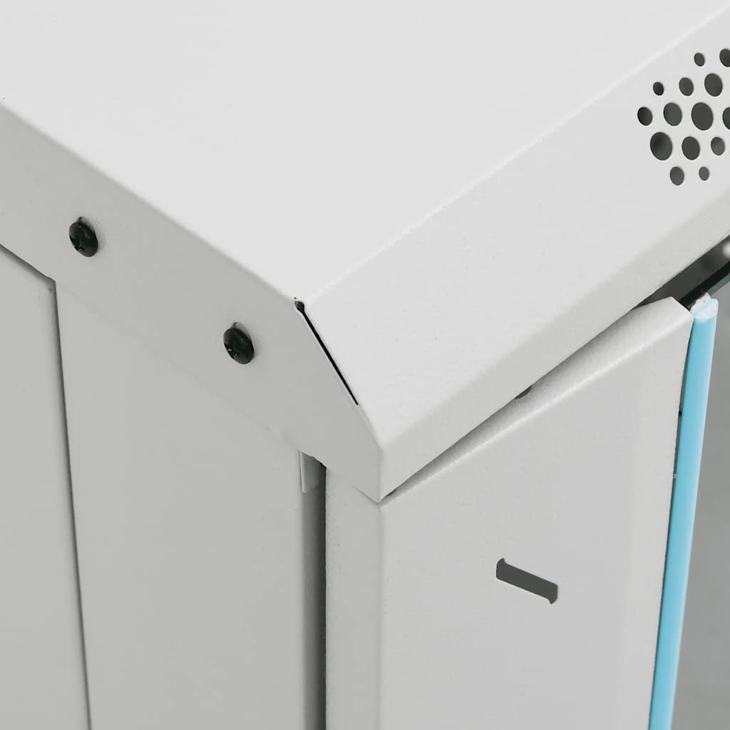 Network Cabinet with Swivel Feet Server Rack Storage Equipment IP20 vidaXL - Picture 39 of 56