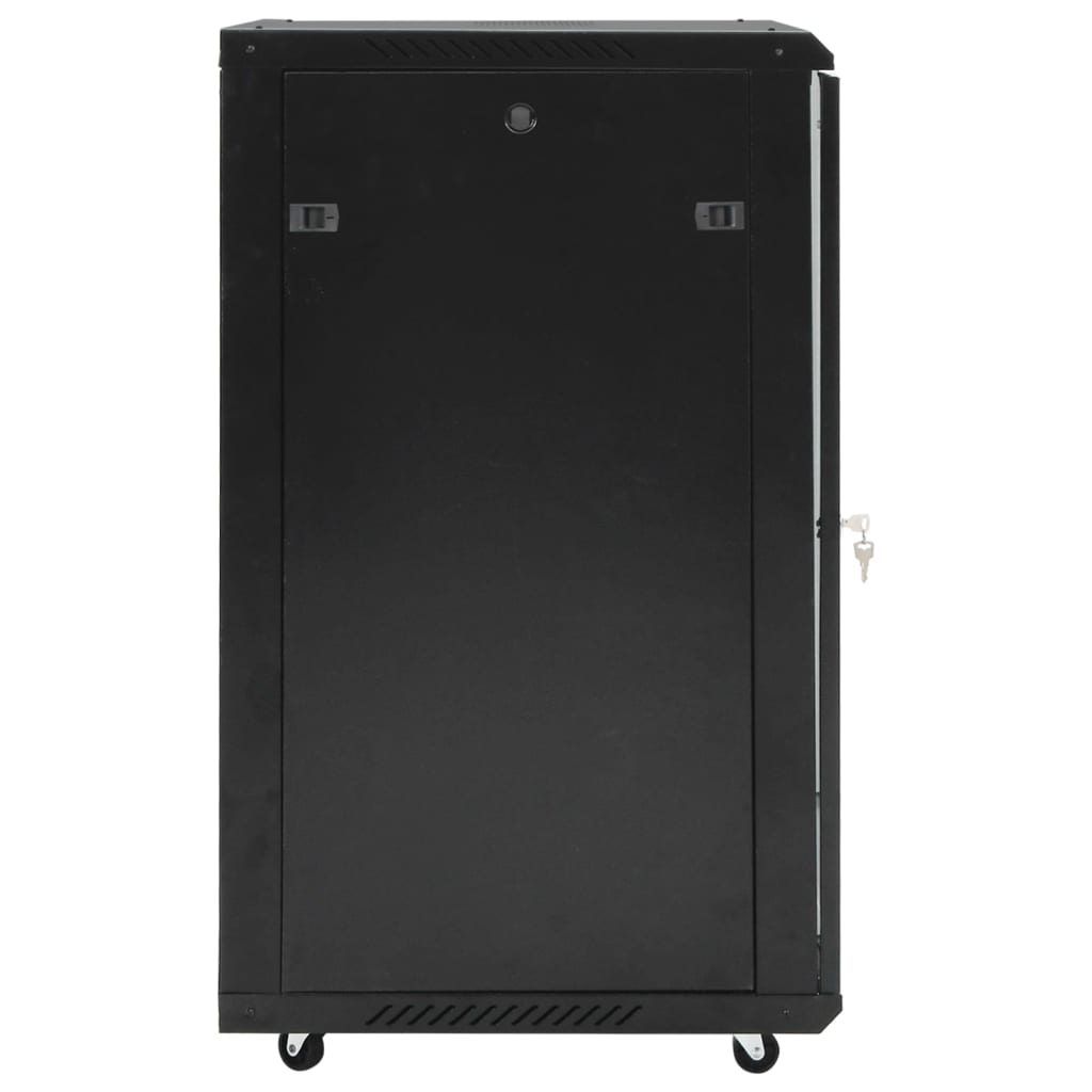 Network Cabinet with Swivel Feet Server Rack Storage Equipment IP20 vidaXL - Picture 13 of 56