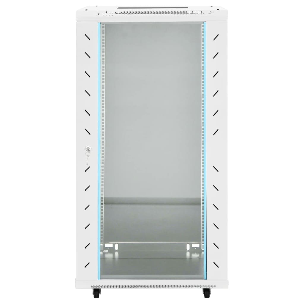 Network Cabinet with Swivel Feet Server Rack Storage Equipment IP20 vidaXL - Picture 24 of 56