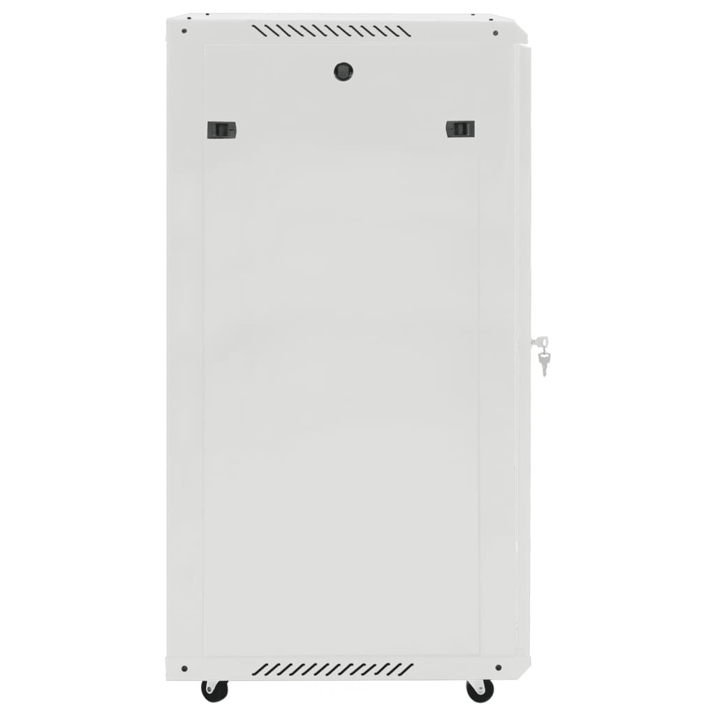 Network Cabinet with Swivel Feet Server Rack Storage Equipment IP20 vidaXL - Picture 25 of 56