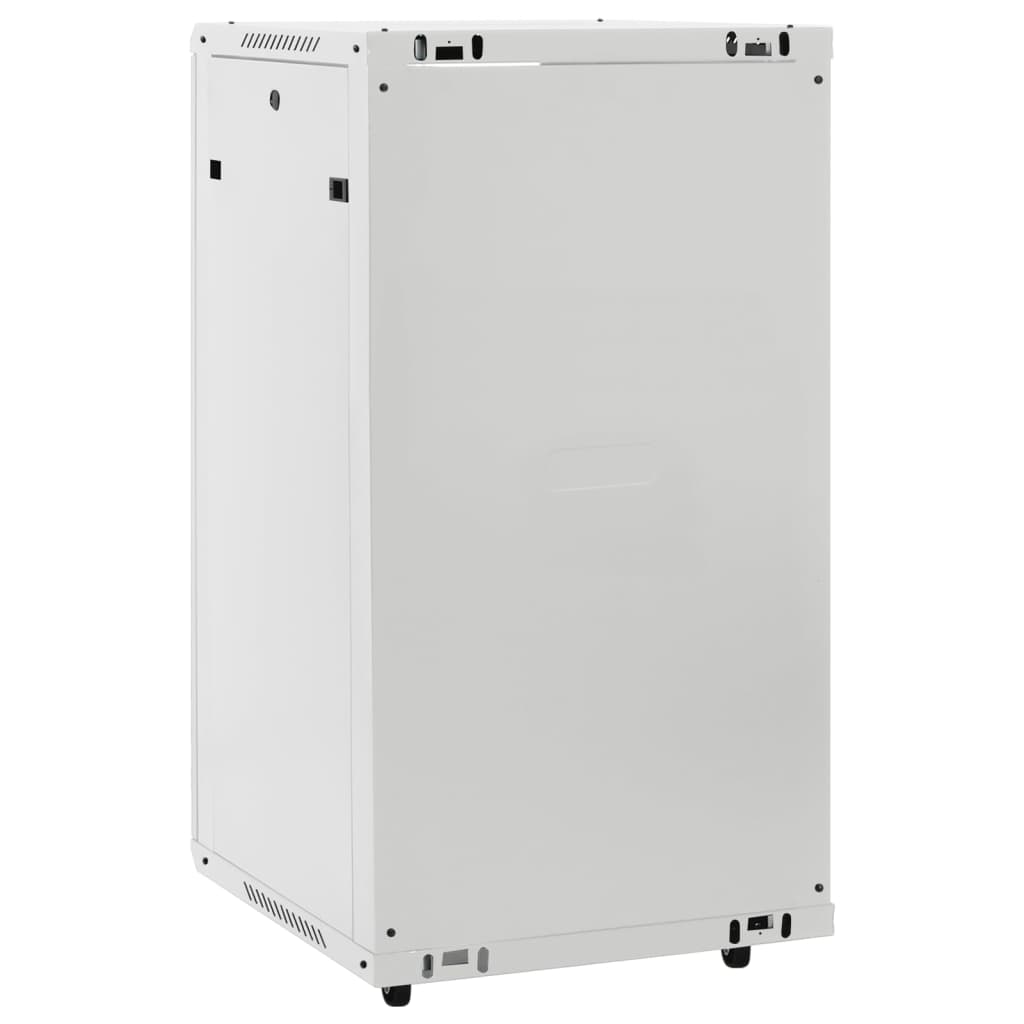 Network Cabinet with Swivel Feet Server Rack Storage Equipment IP20 vidaXL - Picture 26 of 56