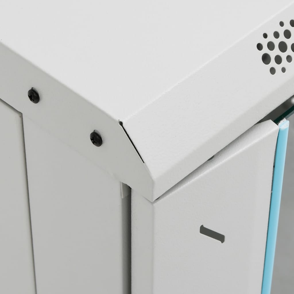 Network Cabinet with Swivel Feet Server Rack Storage Equipment IP20 vidaXL - Picture 27 of 56