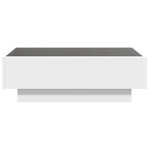 Konferenční stolek s LED bílý 90 x 50 x 30 cm kompozitní dřevo - obrázek 6
