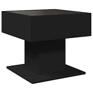 Konferenční stolek s LED černý 50 x 50 x 45 cm kompozitní dřevo - obrázek 8